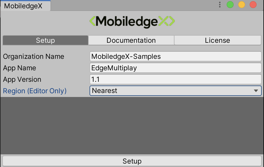 EdgeMultiplay Application Definition